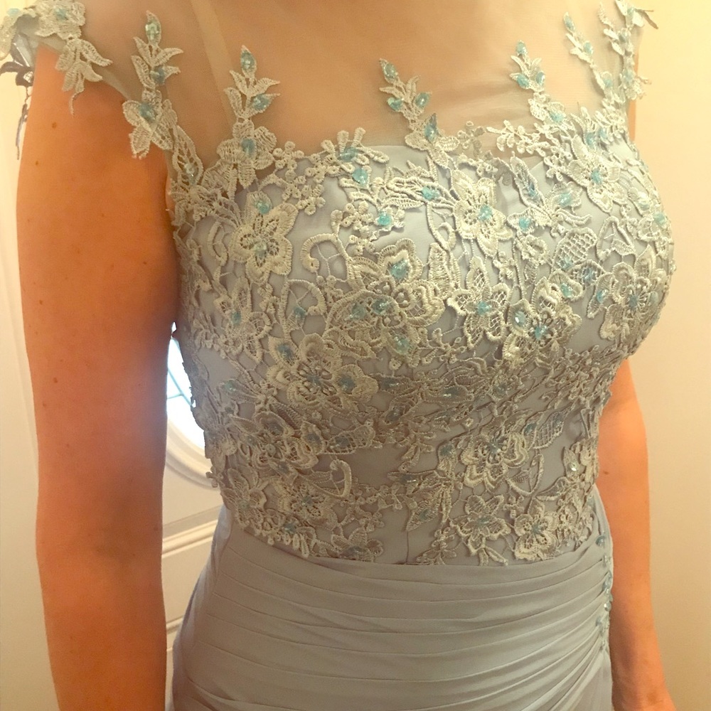 Blue Evening Gown